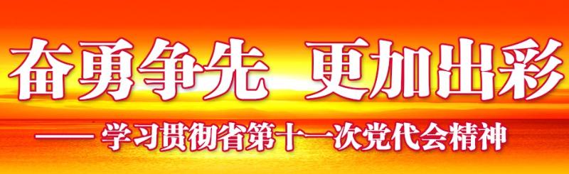 奮勇爭先，更加出彩——學習貫徹省第十一次黨代會精神